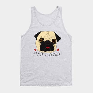 Pugs and Kisses Tank Top